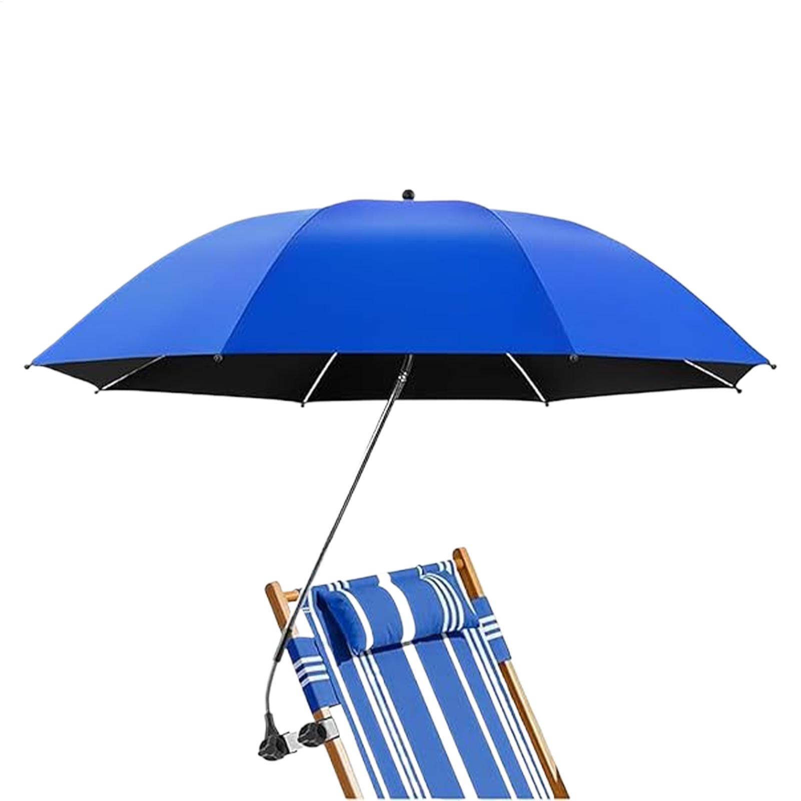 Outdoor Camping Umbrella - Регулируемый на 360 градусов пляжный зонт,