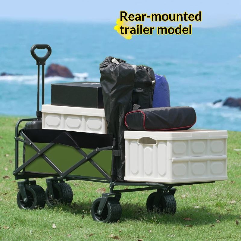 Outdoor Camping Set - Распродажа от производителя: Складная четырехколесная платформенная