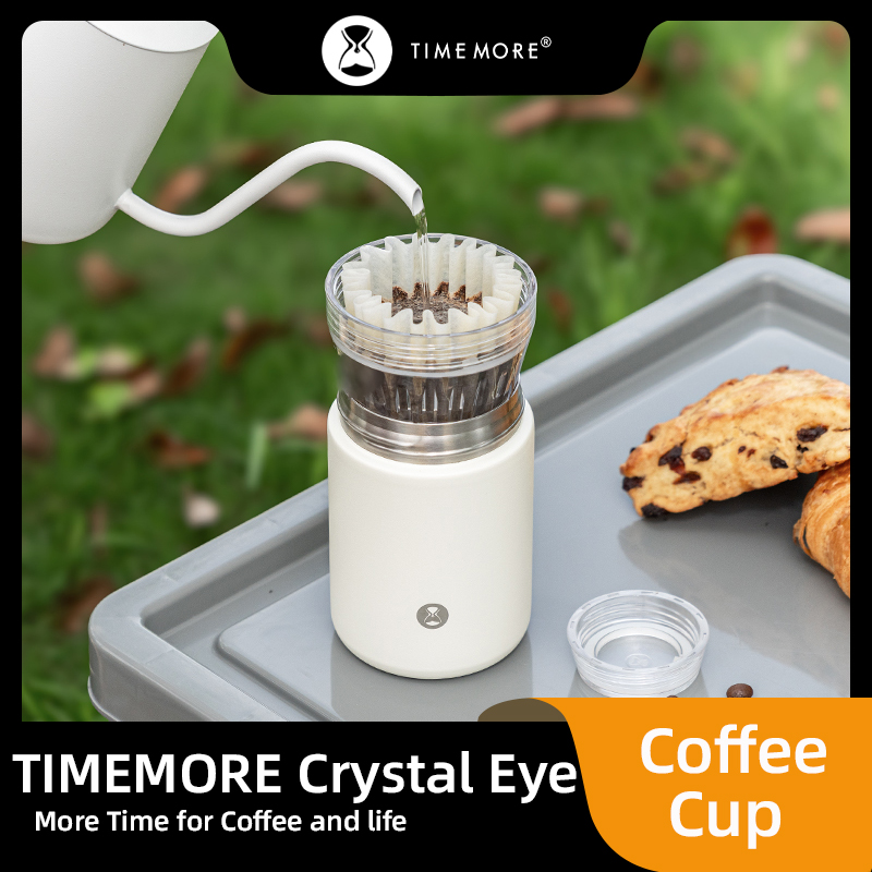 Portable Water Filter - TIMEMORE Hand-Pour Кофейная чашка 2-в-1, портативная,