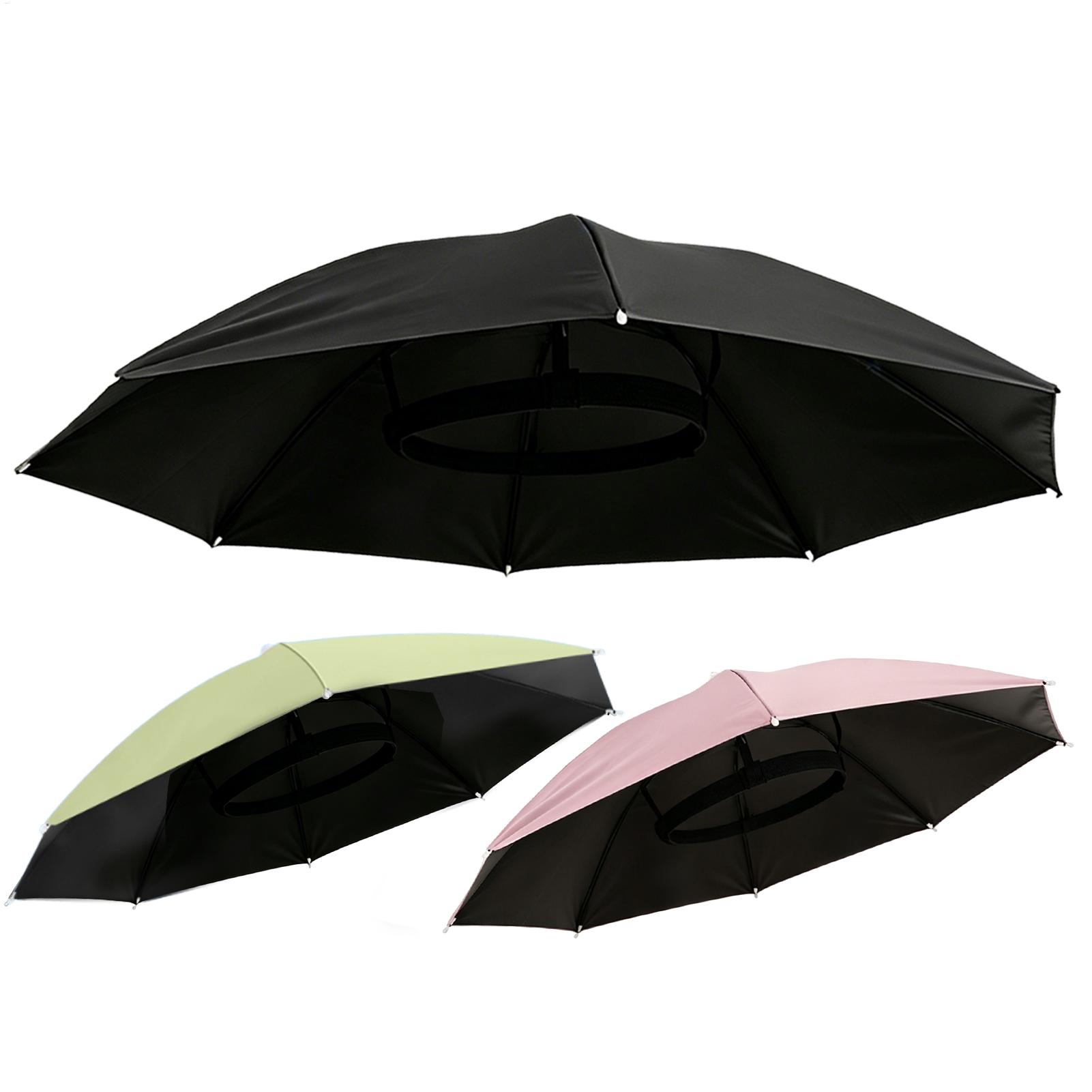 Outdoor Camping Umbrella - Складная шляпа-зонт, водонепроницаемая, регулируемая, для защиты