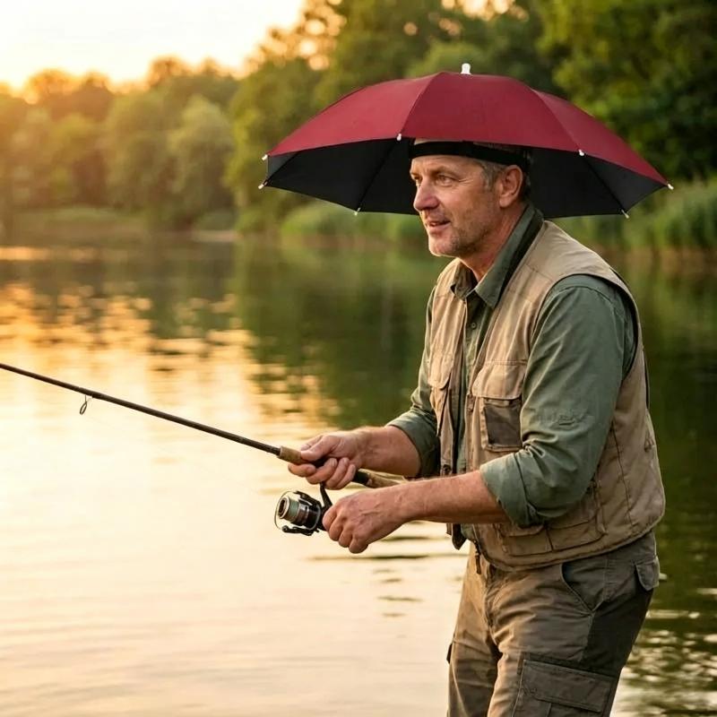 Складная водонепроницаемая шля – обзор и цена Outdoor Camping Umbrella