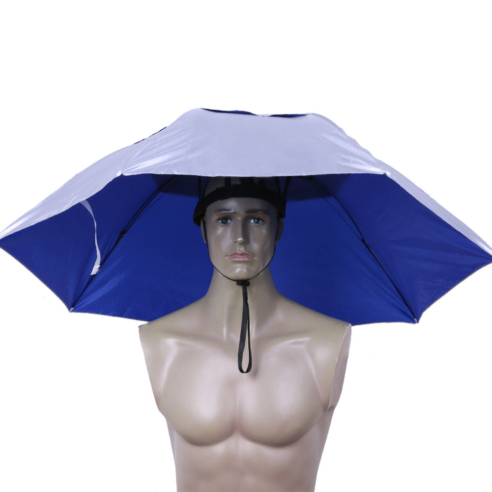 Складная шляпа-зонт для головы – обзор и цена Outdoor Camping Umbrella