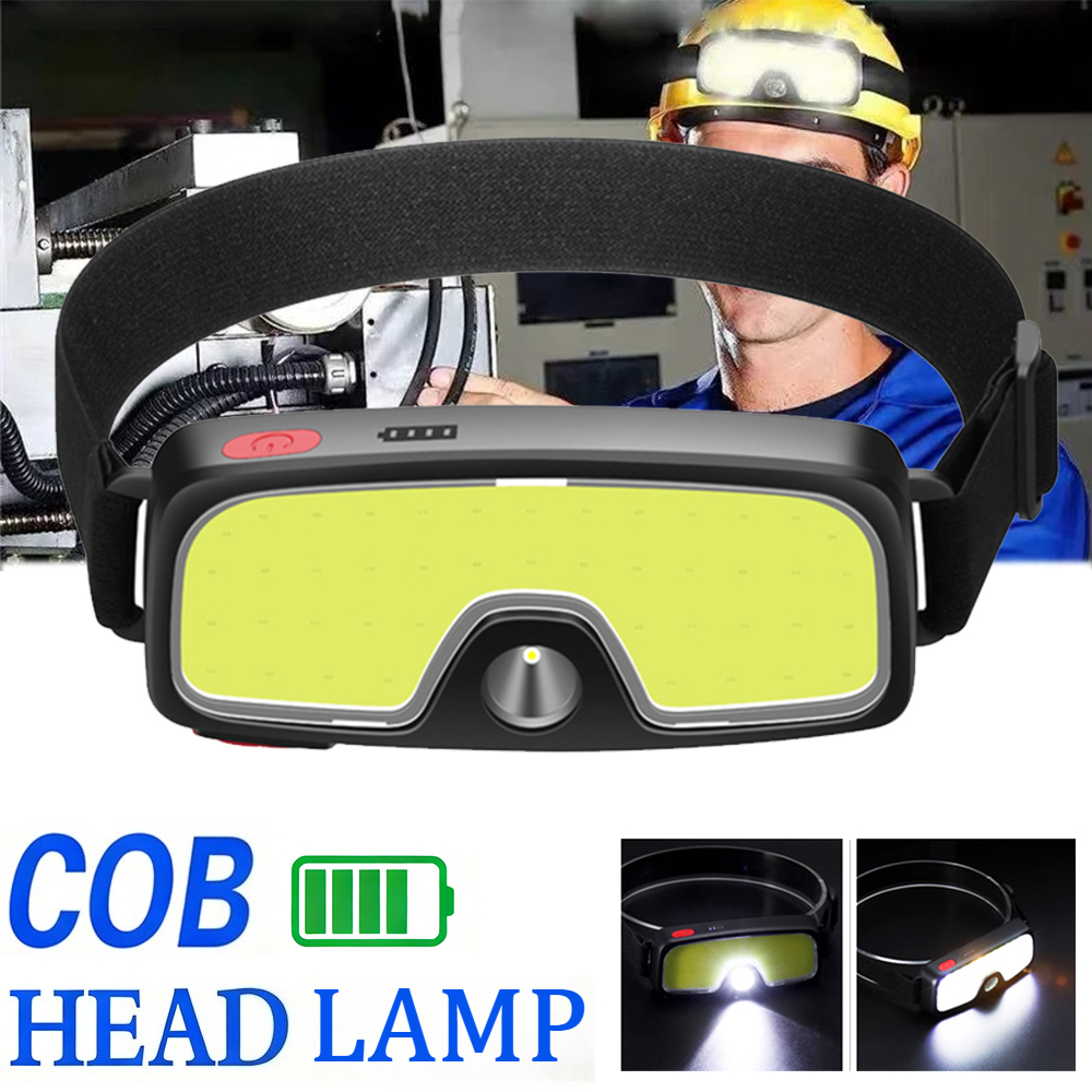 Мощный налобный фонарь COB с з – обзор и цена Headlamp