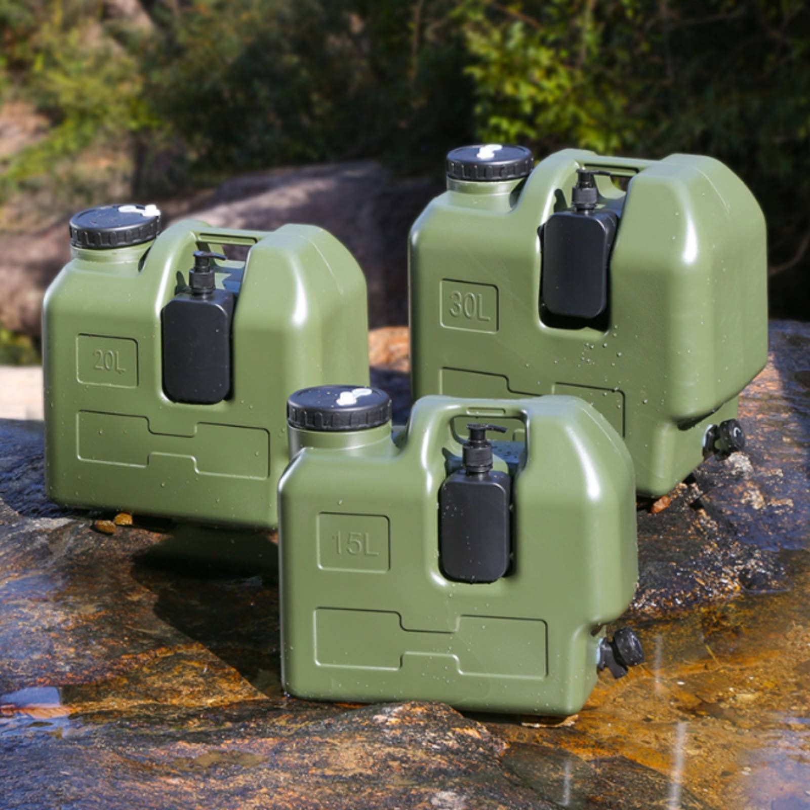 Емкость для воды с краном, пищ – обзор и цена Outdoor Camping Water Jug