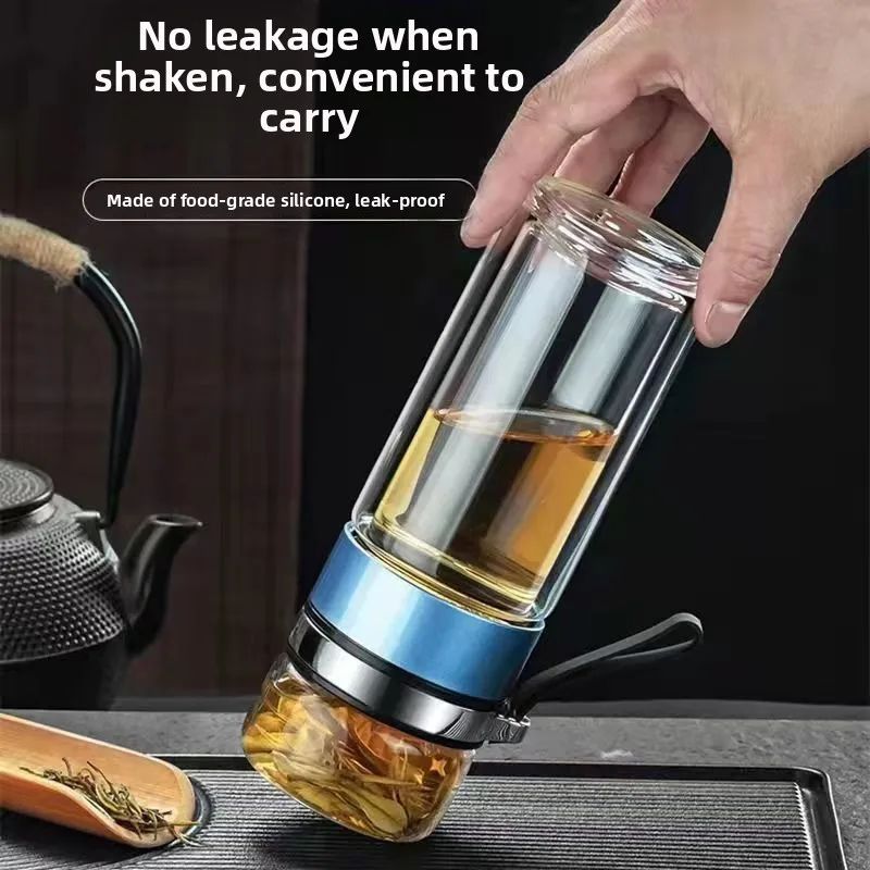 Двухслойная стеклянная чашка д – обзор и цена Portable Water Filter