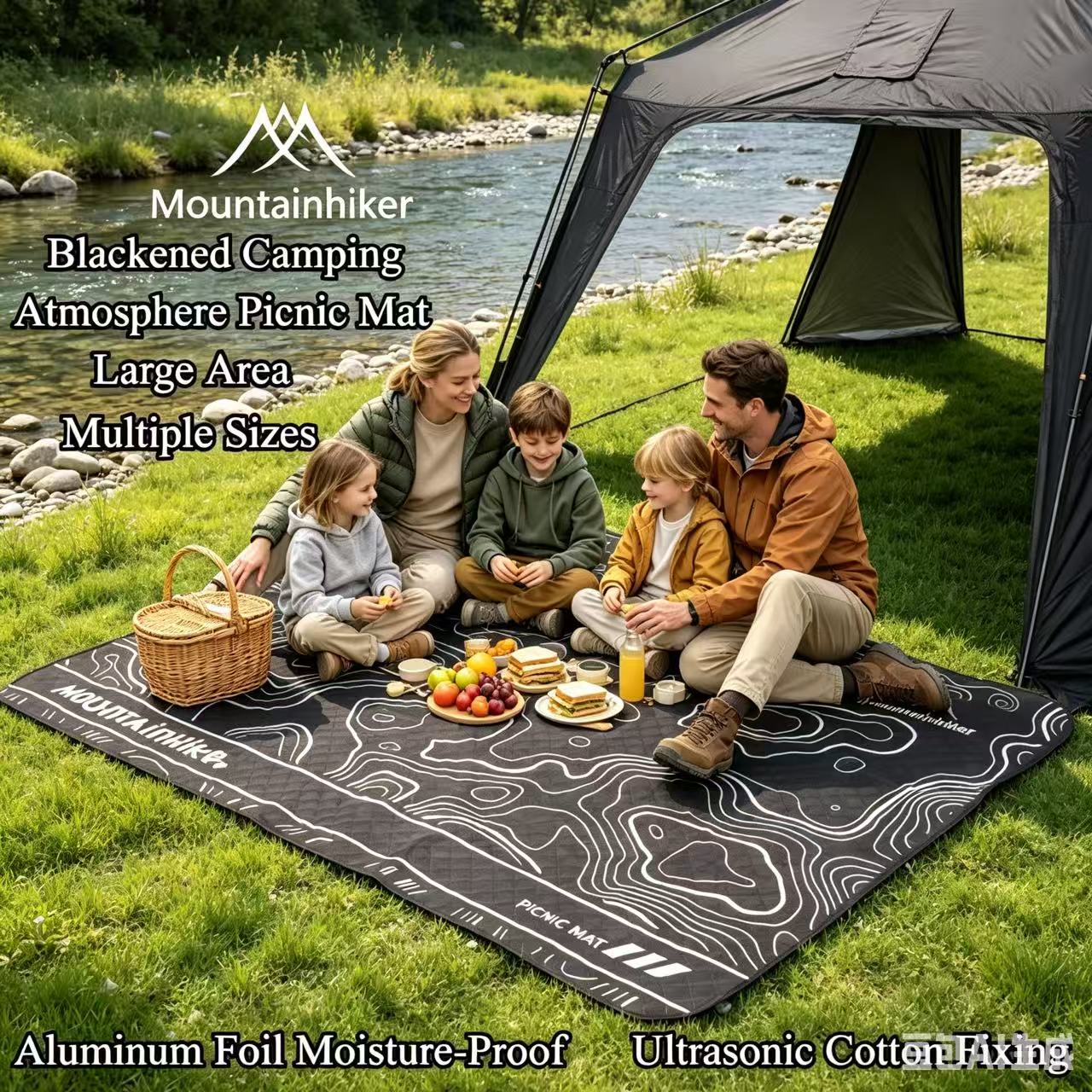 Коврик для пикника MOUNTAINHIK – обзор и цена Outdoor Camping Mats Large