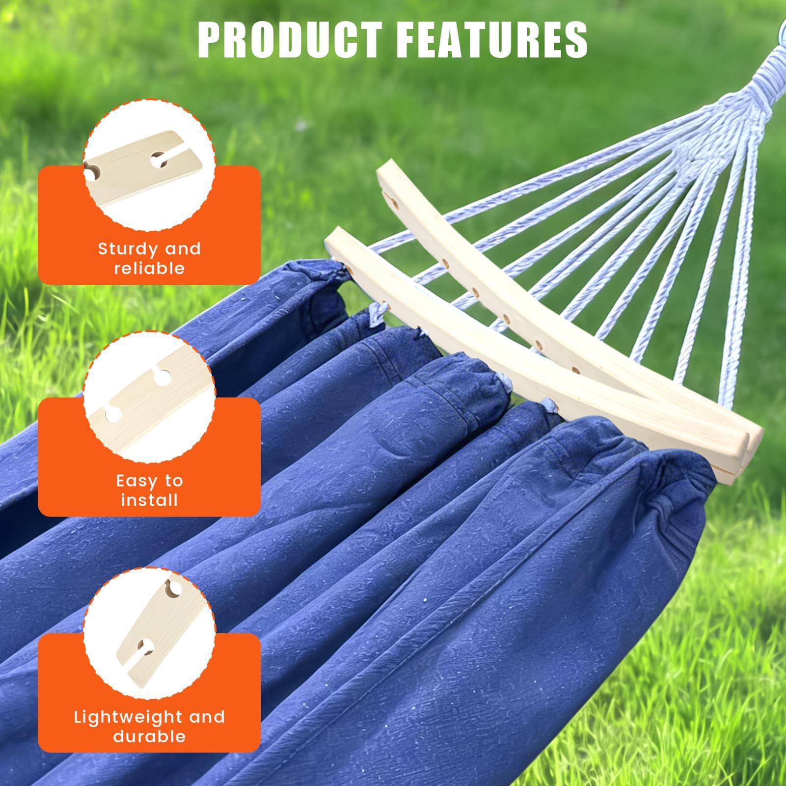 2 штуки деревянных распорок дл – обзор и цена Outdoor Camping Hammock