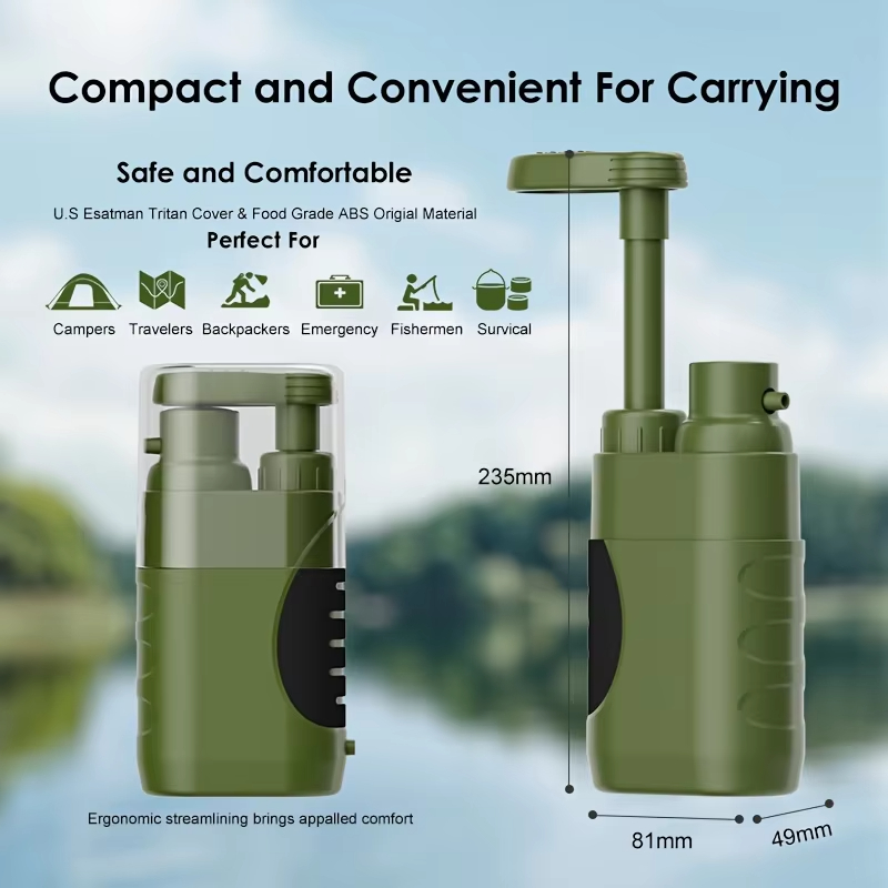 Портативный фильтр для воды дл – обзор и цена Portable Water Filter