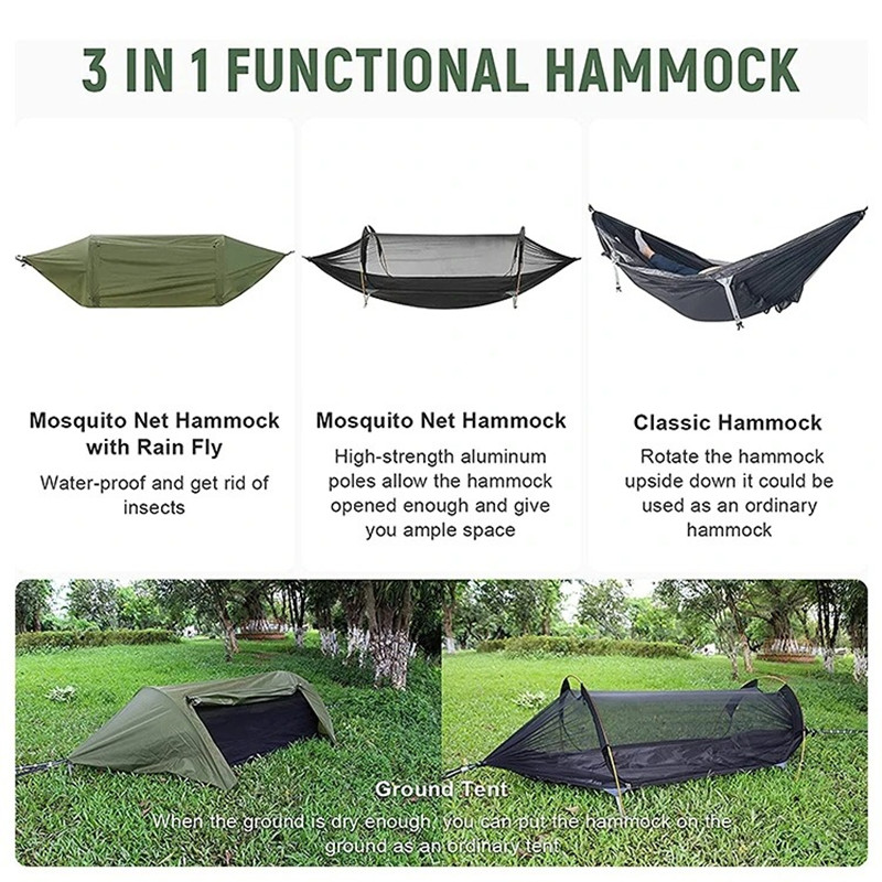 Гамак-тент 3-в-1 с москитной с – обзор и цена Outdoor Camping Solo