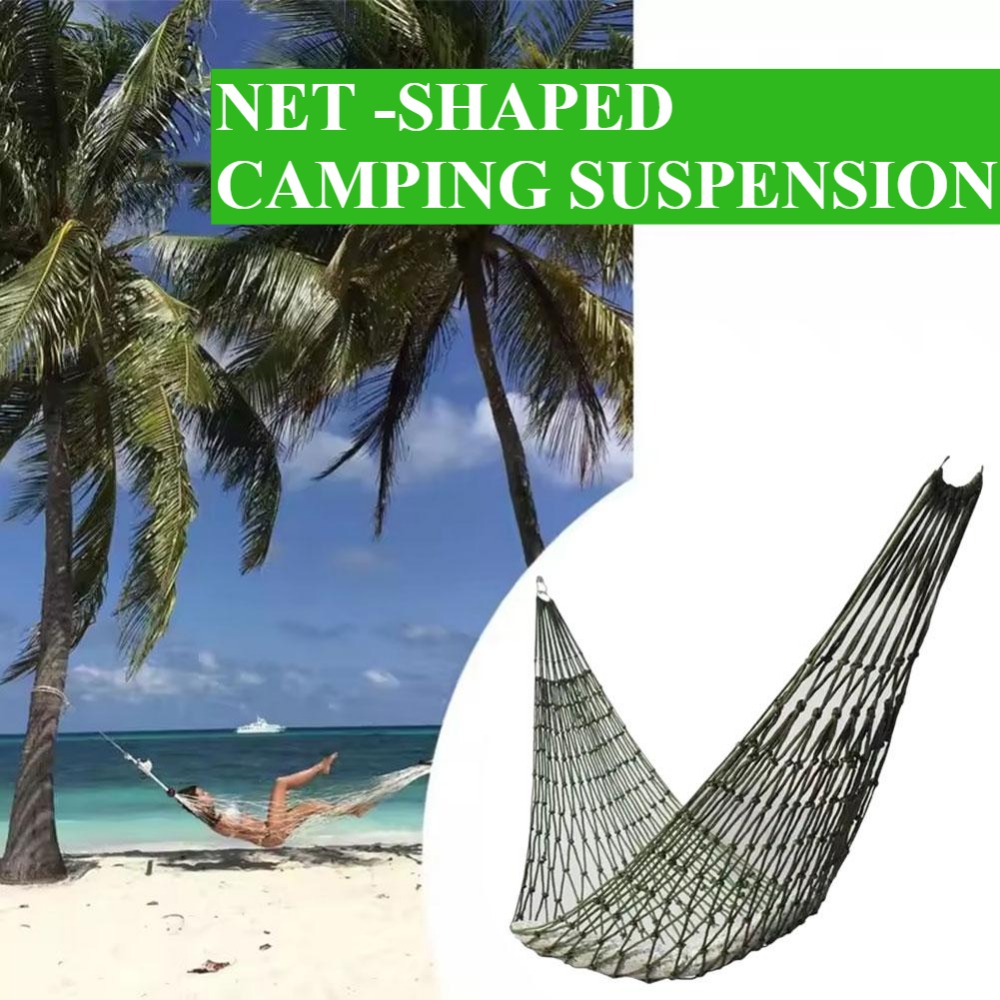 Гамак Meshy из нейлоновой вере – обзор и цена Outdoor Camping Hammock