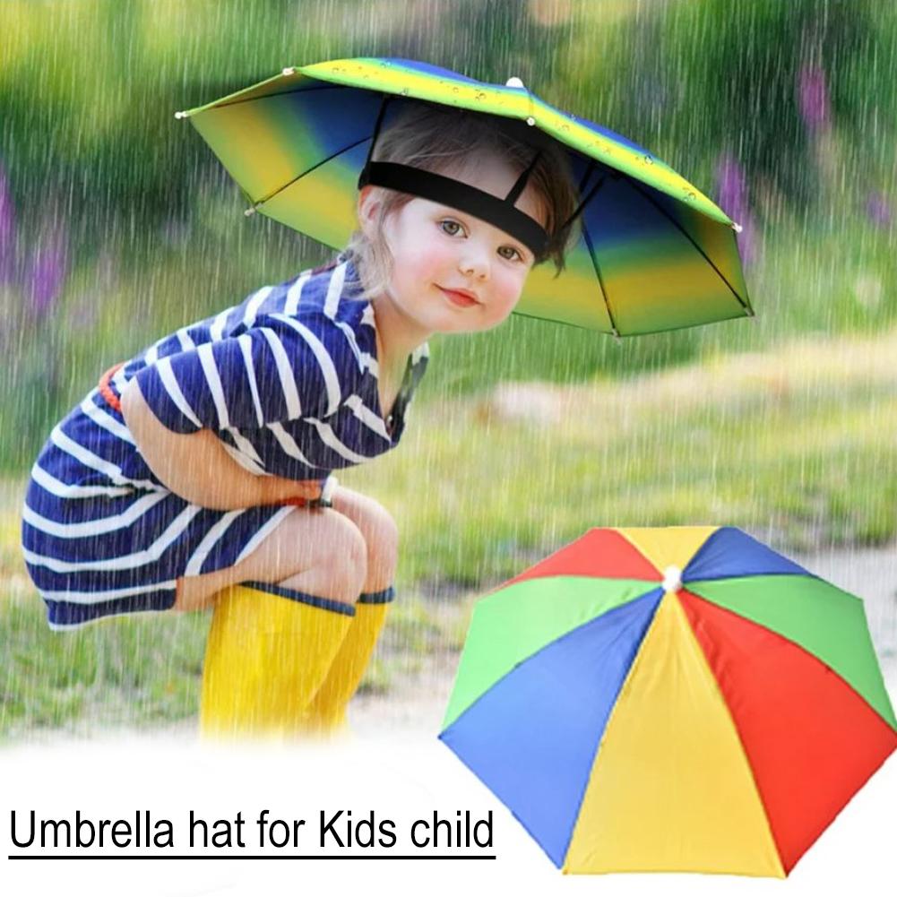 Детская шапка-зонтик, складной – обзор и цена Outdoor Camping Umbrella