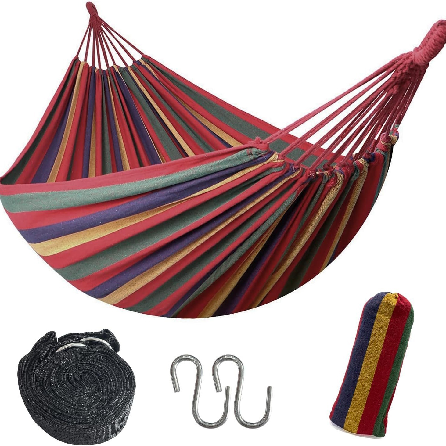 Уличные гамаки, снаряжение для – обзор и цена Outdoor Camping Hammock