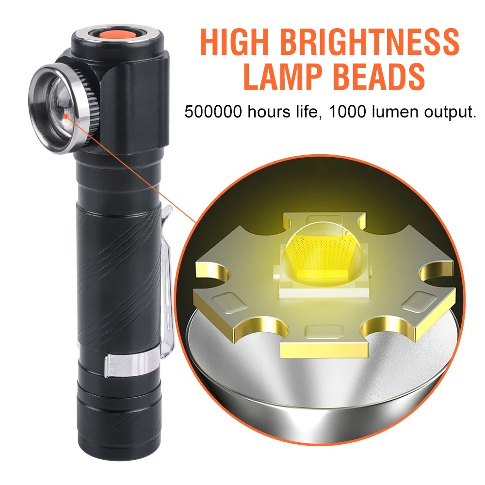Суперяркий светодиод 90 °   На – обзор и цена Headlamp