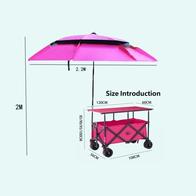 Складная тележка 420 л, высоко – обзор и цена Outdoor Camping Set