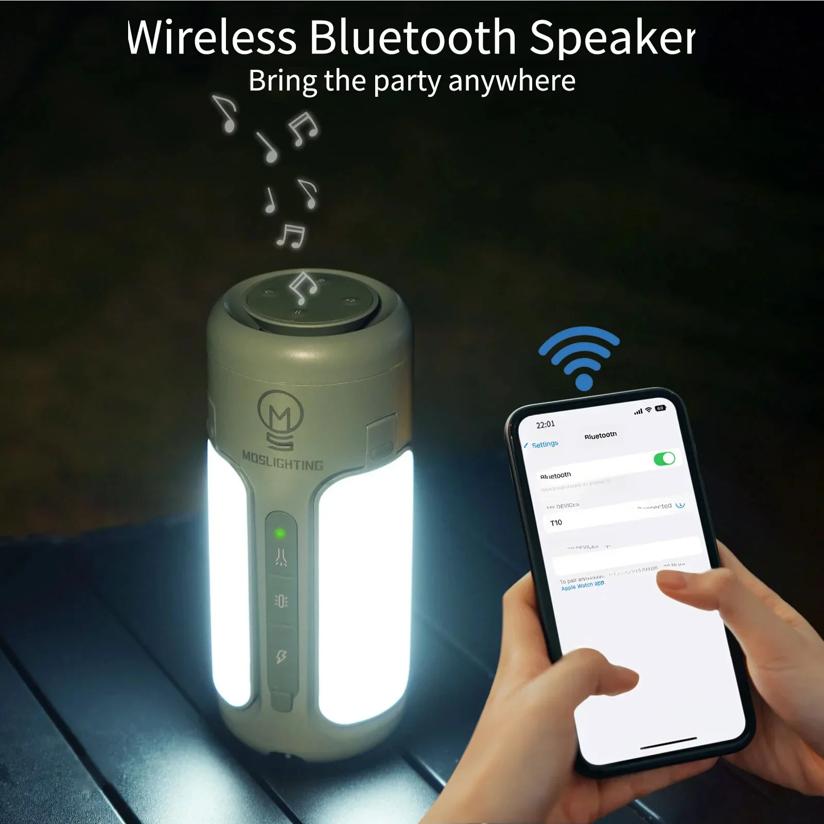 Портативный Bluetooth-динамик  – обзор и цена Zd Outdoor Camping